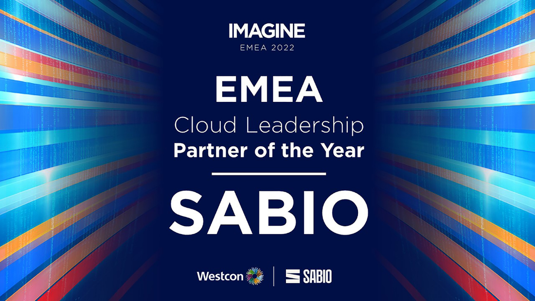 Sabio Group Named EMEA ‘Cloud Partner of the Year’ by Westcon-Comstor