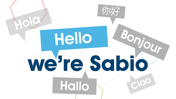 Hello we're Sabio