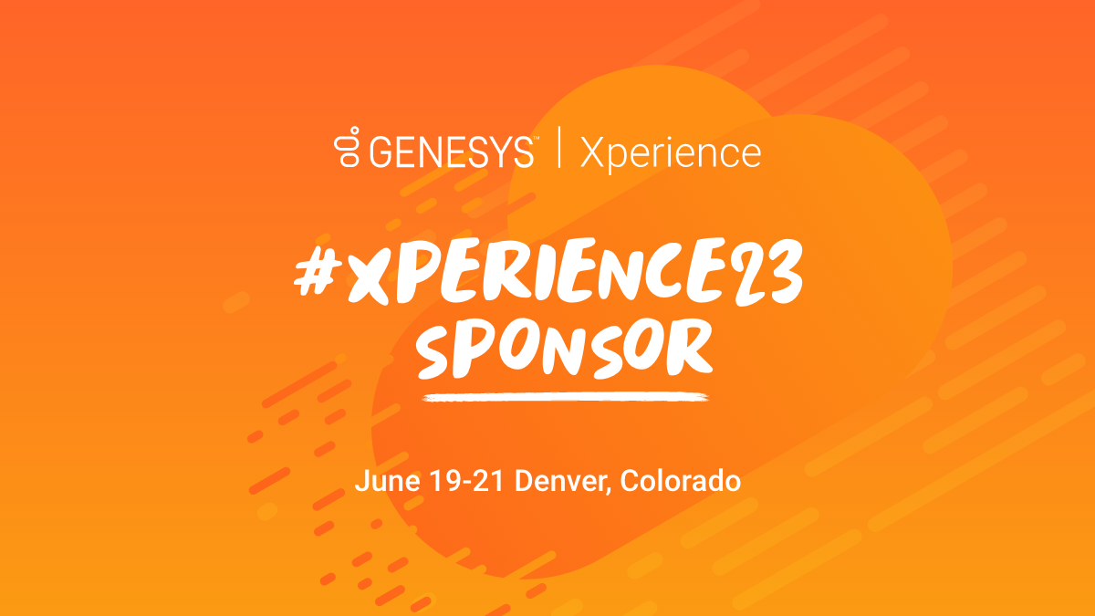 Genesys Xperience Sponsor