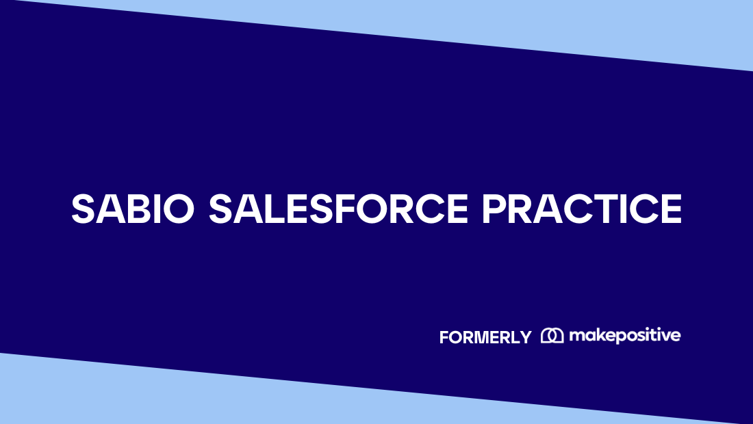 Sabio Salesforce Practice