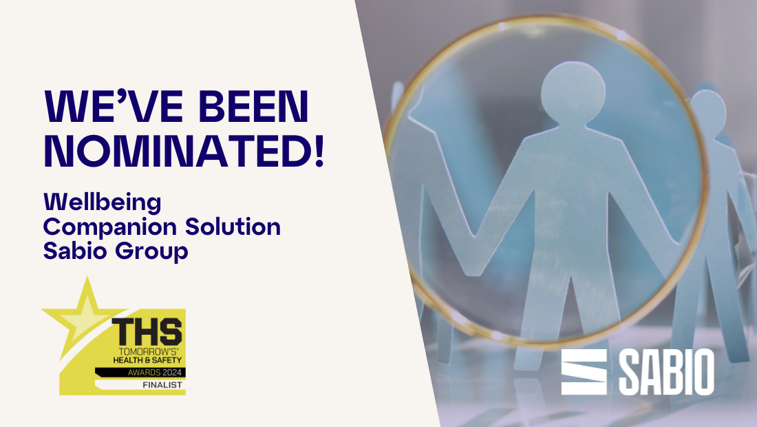 We've been nominated! Wellbeing Companion Solution