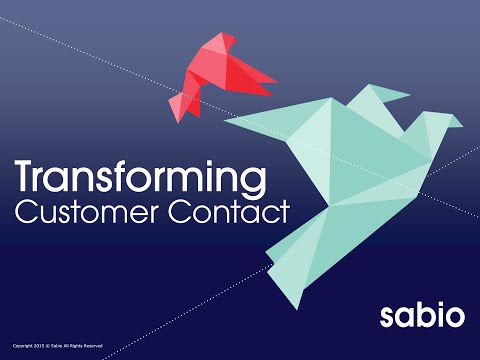 Highlights: Sabio's Transforming Customer Contact Conference