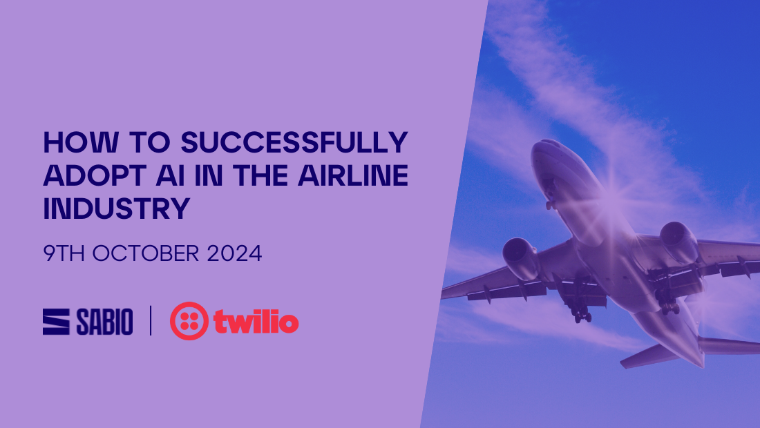 Webinar - How to Successfully Adopt AI in the Airline Industry - 9th October 2024