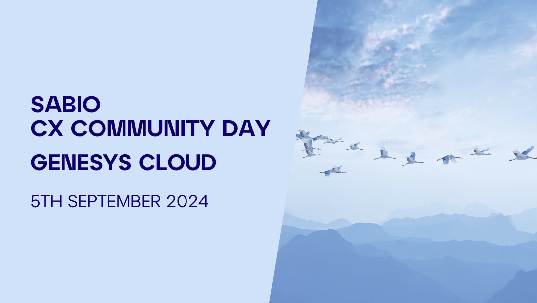 Genesys Cloud Community Day - 5th September 2024